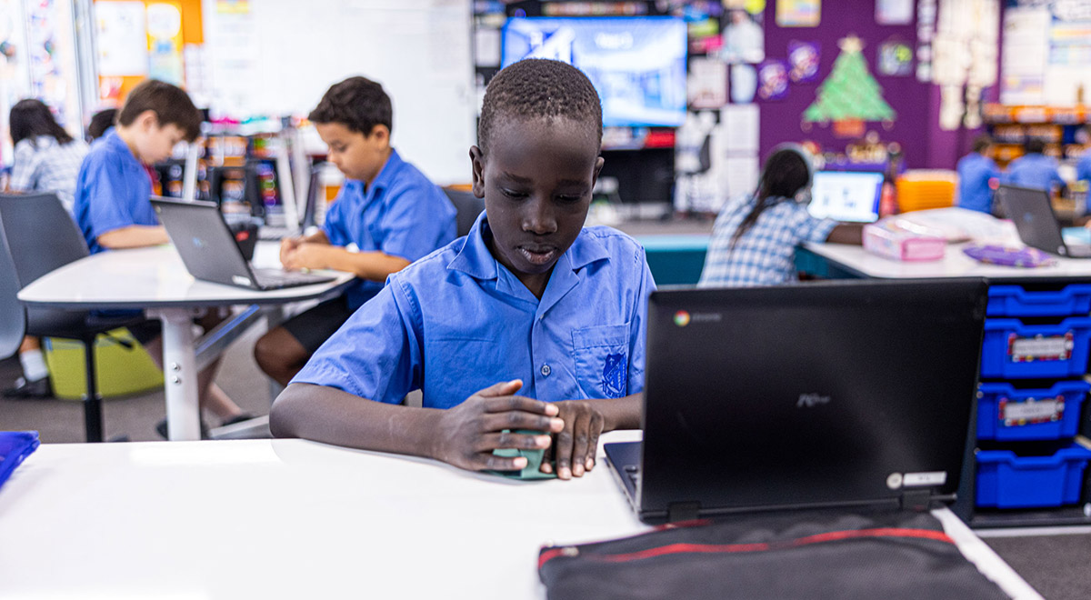 Sacred Heart student