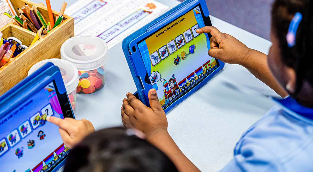 Sacred Heart Kindergarten student