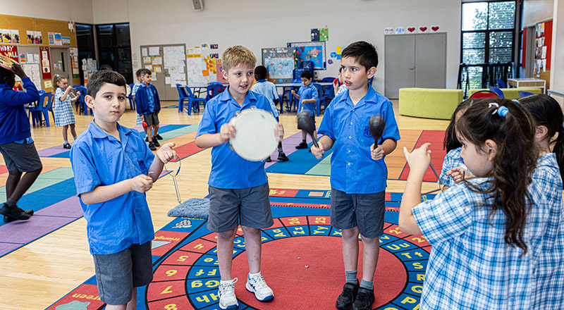Multipurpose learning area Sacred Hearty Catholic Primary Mt Druitt