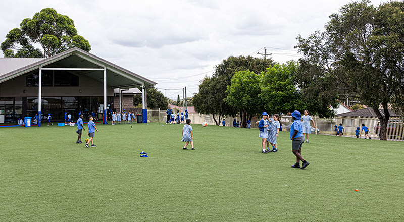 Playing Field Sacred Heart Primary School Mt Druitt Sth
