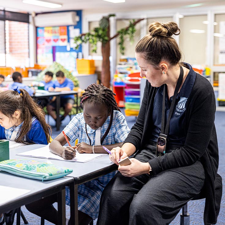 Teaching excellence at Sacred Heart Mt Druitt
