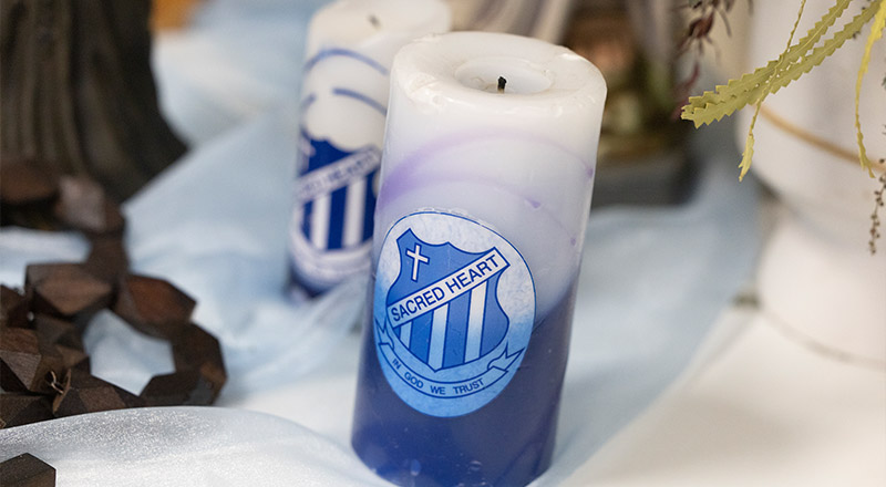Sacred Heart Mt Druitt Candle