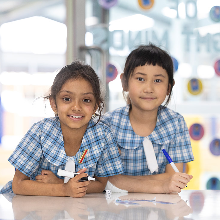 Sacred Heart Mt Druitt students in class