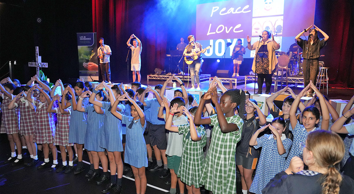 Year 6 students from 58 primary schools across the Diocese of Parramatta
